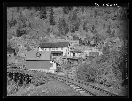 Ophir, Colorado. A gold mining town