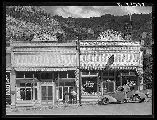 Store buildings at Ouray, Colorado