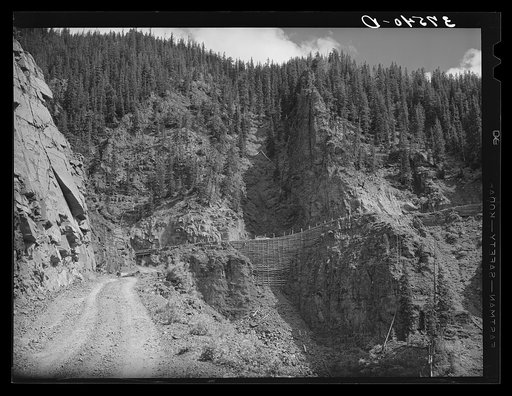 Untitled photo, possibly related to: Built-up roads across gulleys