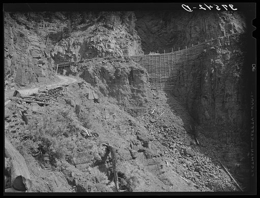 Untitled photo, possibly related to: Built-up roads across gulleys