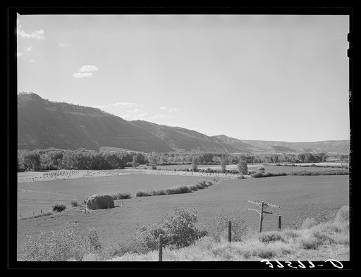 Valley of the Uncampaghre River. Ouray County, Colorado