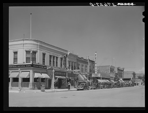Main street. Montrose, Colorado