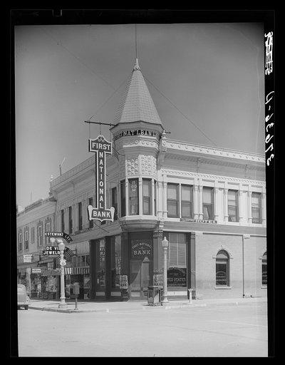 Untitled photo, possibly related to: Old bank. Montrose, Colorado
