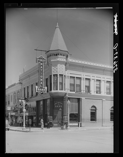 Untitled photo, possibly related to: Old bank. Montrose, Colorado