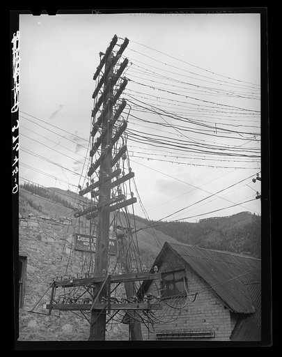Electric wiring. Telluride, Colorado