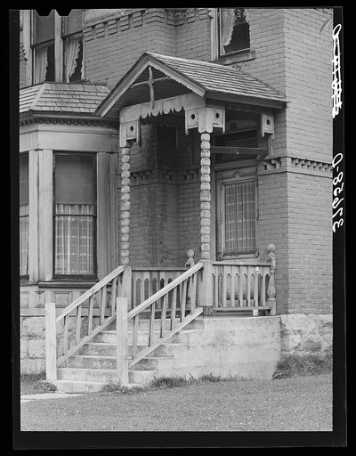 Detail of house. Telluride, Colorado