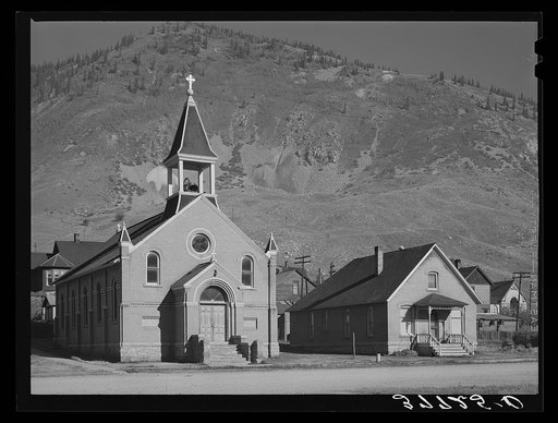 Church and parsonage. Silverton, Colorado