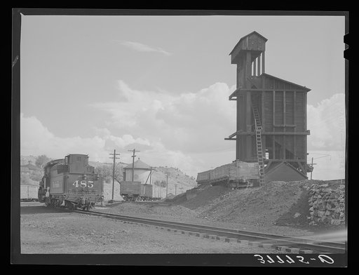 Railroad yards. Durango, Colorado