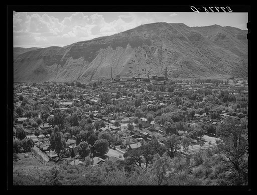 Residential district of Durango, Colorado