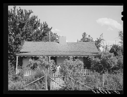 Home of Mormon farmer. Santa Clara, Utah. See general caption