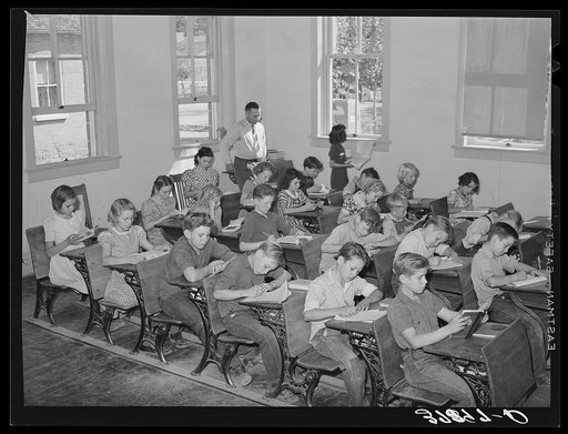 Mormon school in session. Santa Clara, Utah. See general caption