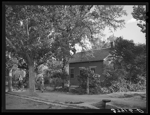 Street scene. Santa Clara, Utah. See general caption