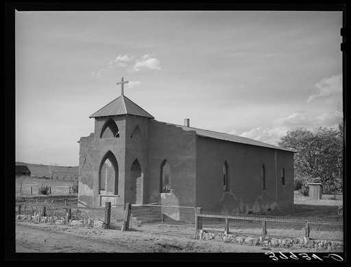 Untitled photo, possibly related to: Church. Concho, Arizona