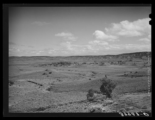 Distant view of Concho, Arizona