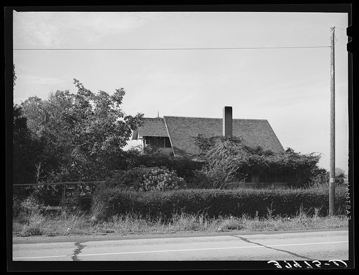 Farm home of owner of forty acres of land in Tehama County, California