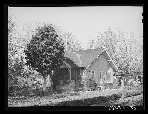 Home of Paul Erickson, farmer in Yuba County, California