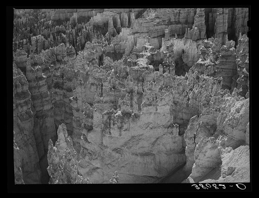 Formations at Bryce Canyon National Park. Garfield County, Utah