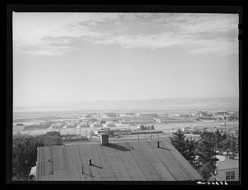 Marine training post. San Diego, California