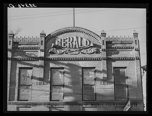 Detail of building. Auburn, California