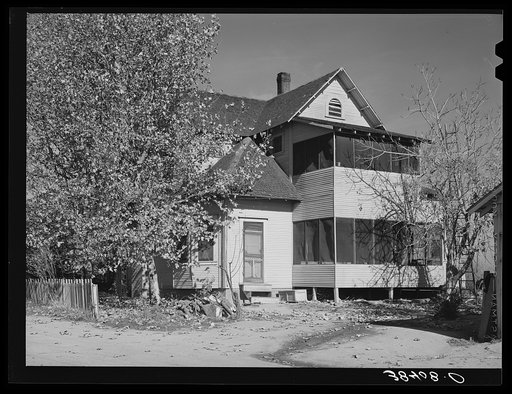 Back of farmhouse. Placer County, California
