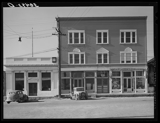 Buildings. New Castle, Placer County, California