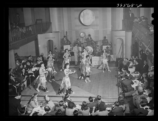 Negro cabaret. Southside, Chicago, Illinois