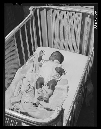 Baby of railroad worker. Chicago, Illinois