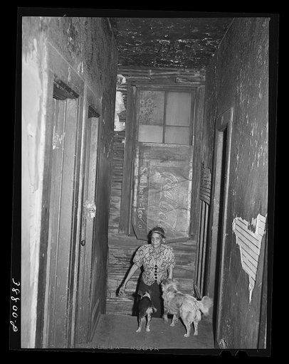 Untitled photo, possibly related to: Entrance to second floor of rooming house. Chicago, Illinois