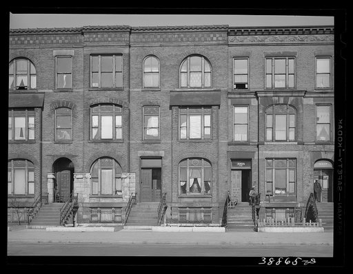 Apartment houses rented to Negroes. Chicago, Illinois