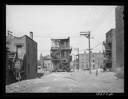 Untitled photo, possibly related to: Housing for Negroes in Chicago, Illinois