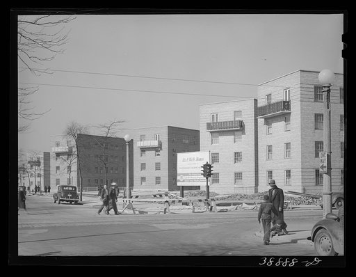 Ida B. Wells Housing Project for Negroes. Chicago, Illinois