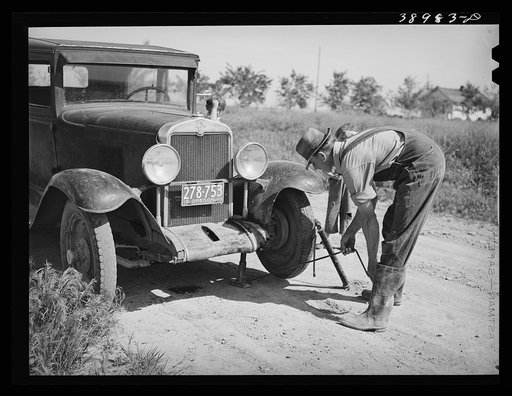 Mr. Ray Halstead, FSA (Farm Security Administration) rehabilitation borrower. Dead Ox Flat, Malheur County, Oregon