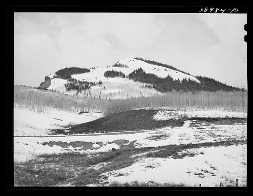 Untitled photo, possibly related to: Snow-covered mountains. Grand County, Colorado