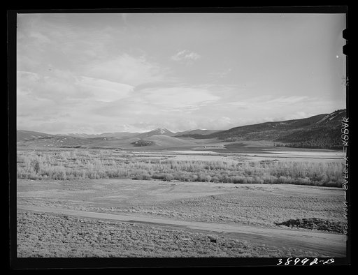 Valley of the Colorado River. Grand County, Colorado