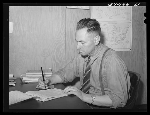 Manager of the FSA (Farm Security Administration) labor camp. Caldwell, Idaho