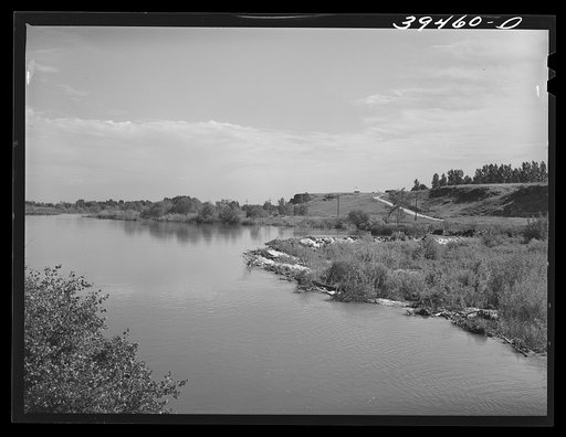 Boise River at Caldwell. Canyon County, Idaho