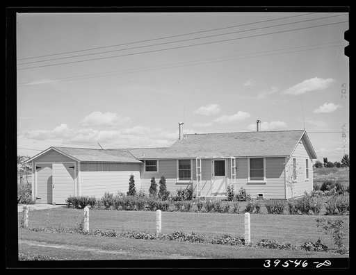Manager's house at the FSA (Farm Security Administration) farm labor camp. Caldwell, Idaho