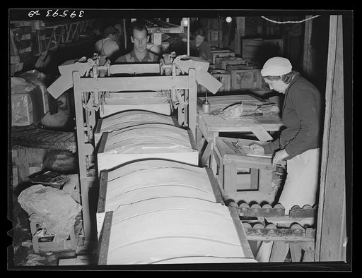 Crates of lettuce ready for shipment. Canyon County, Idaho