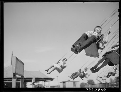 Ride at the carnival which was part of the Fourth of July celebration at Vale, Oregon