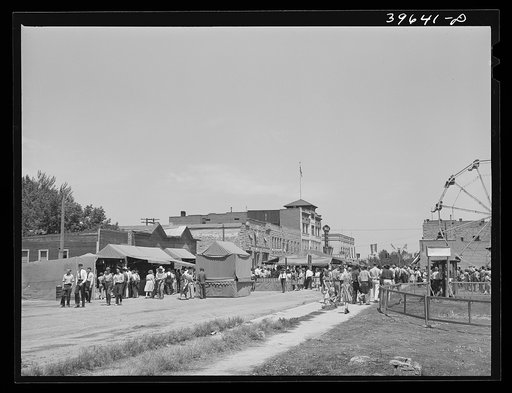 Carnival on the Fourth of July at Vale, Oregon