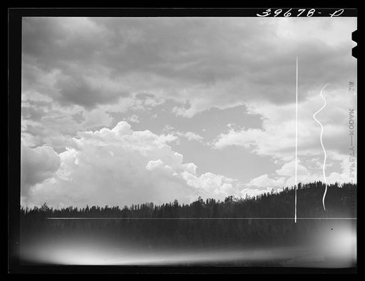 Clouds over Garden Valley. Boise County, Idaho