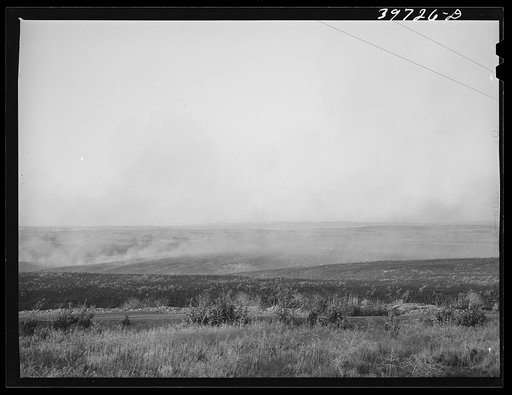 Grass fire. Canyon County, Idaho