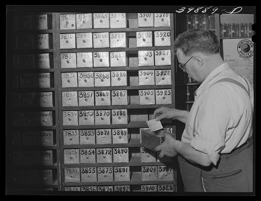 Untitled photo, possibly related to: A sample of every carload of grain shipped out is kept by state inspectors. Walla Walla County, Washington