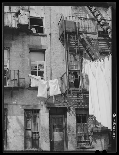 New York, N.Y. Back of East 63rd Street