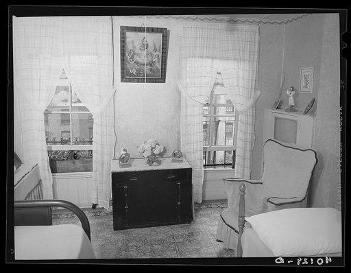 New York, New York. The bedroom of Mr. Montefiori's daughter