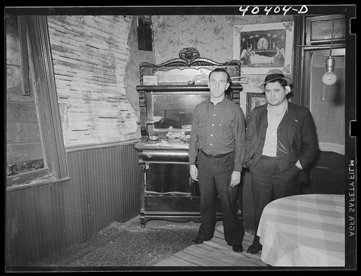 Gilberton, Pennsylvania. Marcella Urban's house