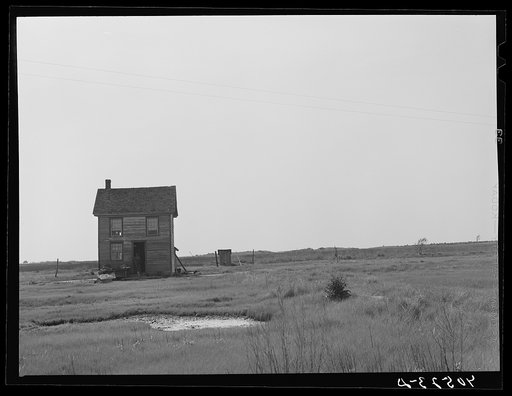 Negroes' homes on Deal Island Road. Maryland