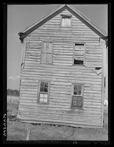 Eastern shore farmhouse, Maryland