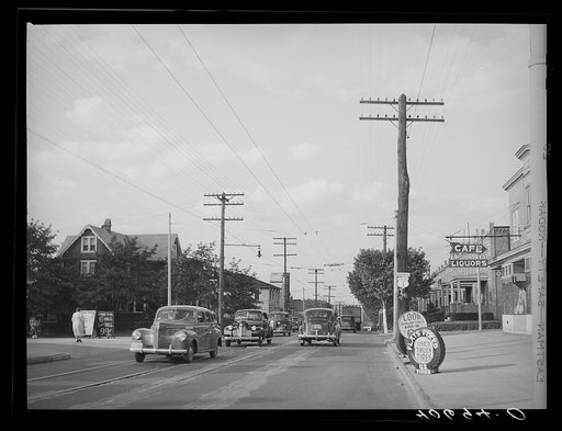 Baltimore-Washington Boulevard. U. S. Highway No. 1. Baltimore, Maryland