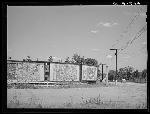 Billboards on Bladensburg Road, U.S. No. 1, Washington, D.C.